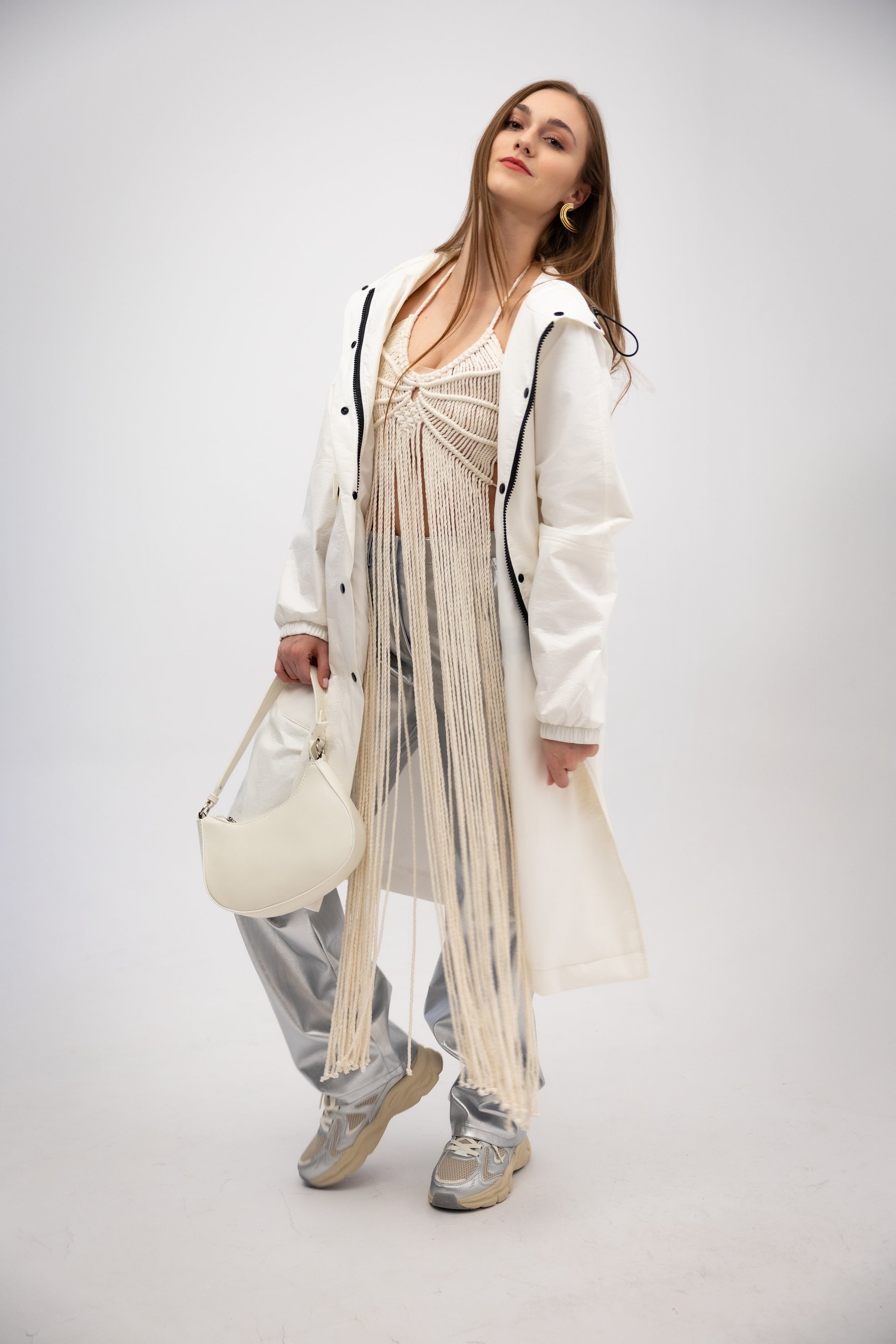 Spiderweb pattern blouse